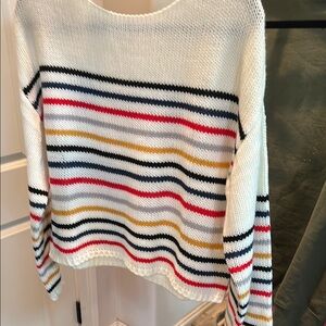 Striped Multicolor Women's Sweater